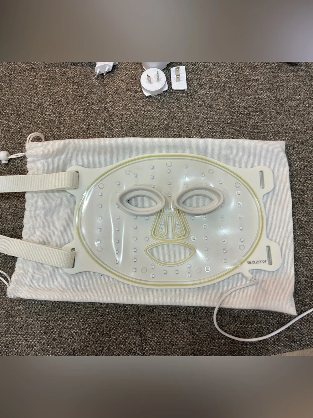 Omnilux Clear red light mask